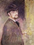 Pierre Renoir Self-Portrait at the Age of Thirty-five Spain oil painting artist